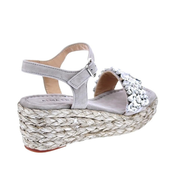 Sandalias Alma en Pena zapatos Mujer modelo V2551449 Gris Hebillas