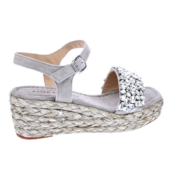 Sandalias Alma en Pena zapatos Mujer modelo V2551449 Gris Hebillas