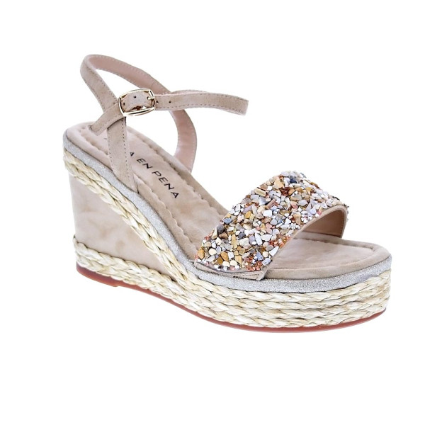 Sandalias Alma en Pena zapatos Mujer modelo V2551257 Beige Hebillas