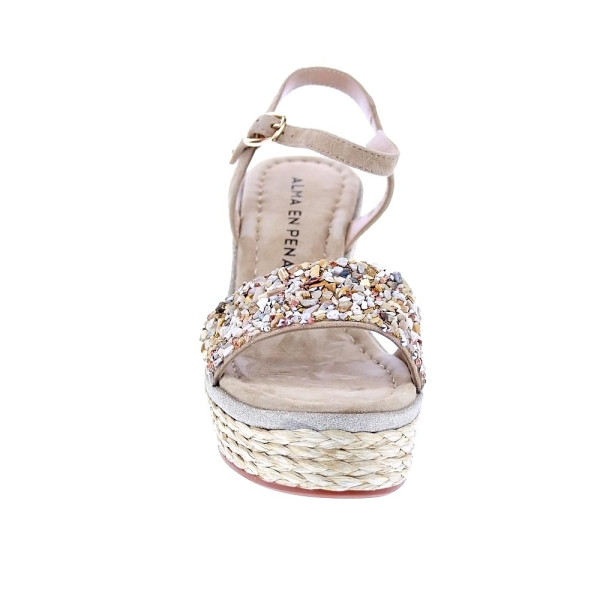 Sandalias Alma en Pena zapatos Mujer modelo V2551257 Beige Hebillas