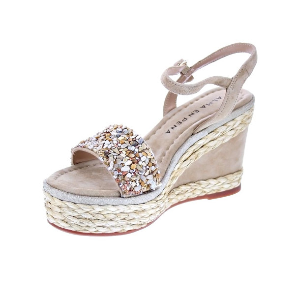 Sandalias Alma en Pena zapatos Mujer modelo V2551257 Beige Hebillas