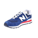 Zapatillas New Balance zapatos Hombre modelo U574 Azul Cordón
