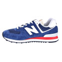 Zapatillas New Balance zapatos Hombre modelo U574 Azul Cordón