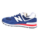 Zapatillas New Balance zapatos Hombre modelo U574 Azul Cordón