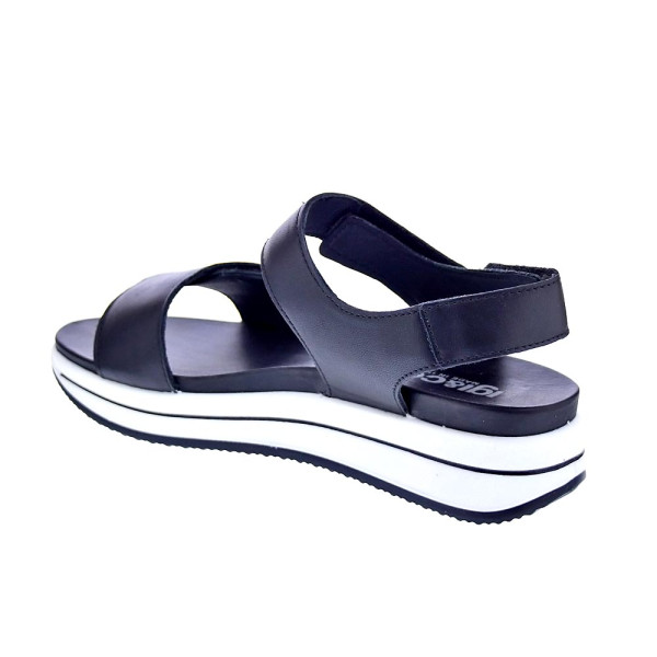 Sandalias Igi zapatos Mujer modelo 7675400 Negro Velcro