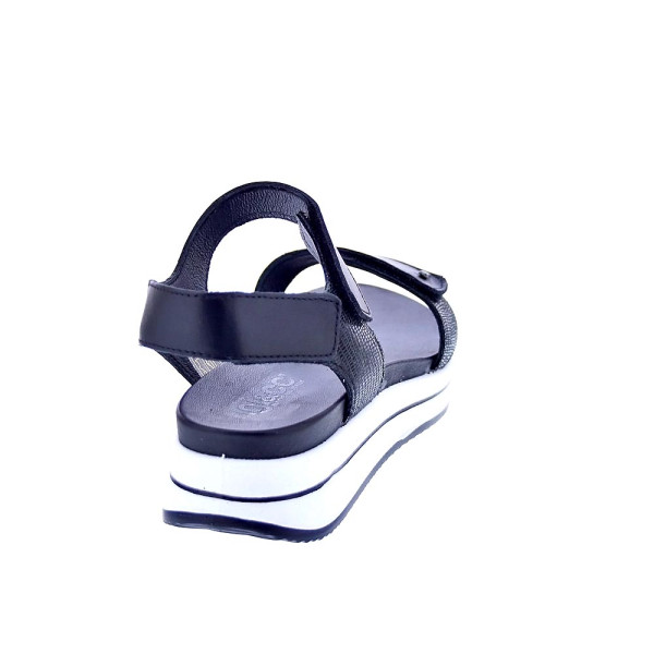 Sandalias Igi zapatos Mujer modelo 7675400 Negro Velcro