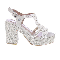 Sandalias Xti zapatos Mujer modelo 142839 Blanco Hebilla