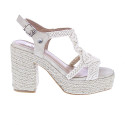 Sandalias Xti zapatos Mujer modelo 142839 Blanco Hebilla