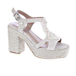 Sandalias Xti zapatos Mujer modelo 142839 Blanco Hebilla 2