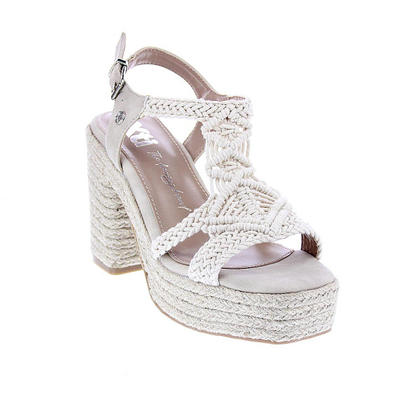 Sandalias Xti zapatos Mujer modelo 142839 Blanco Hebilla