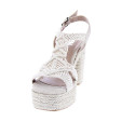 Sandalias Xti zapatos Mujer modelo 142839 Blanco Hebilla