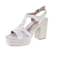 Sandalias Xti zapatos Mujer modelo 142839 Blanco Hebilla