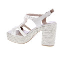 Sandalias Xti zapatos Mujer modelo 142839 Blanco Hebilla