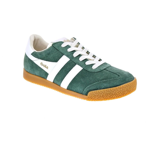 Zapatillas Gola zapatos Mujer modelo Elan Verde Cordón