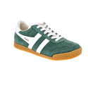 Zapatillas Gola zapatos Mujer modelo Elan Verde Cordón