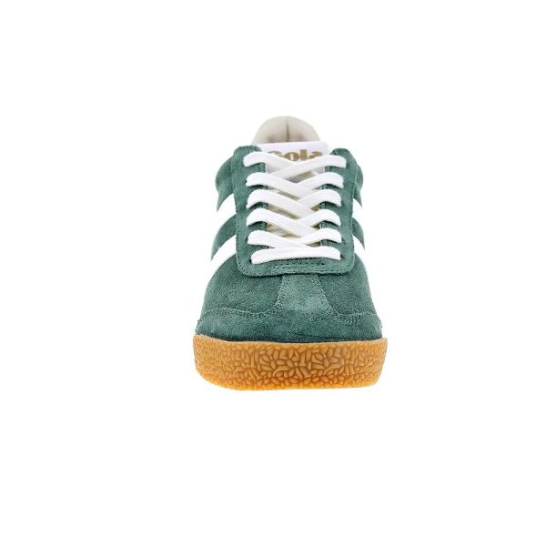 Zapatillas Gola zapatos Mujer modelo Elan Verde Cordón