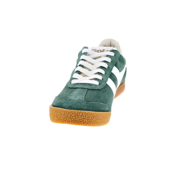 Zapatillas Gola zapatos Mujer modelo Elan Verde Cordón