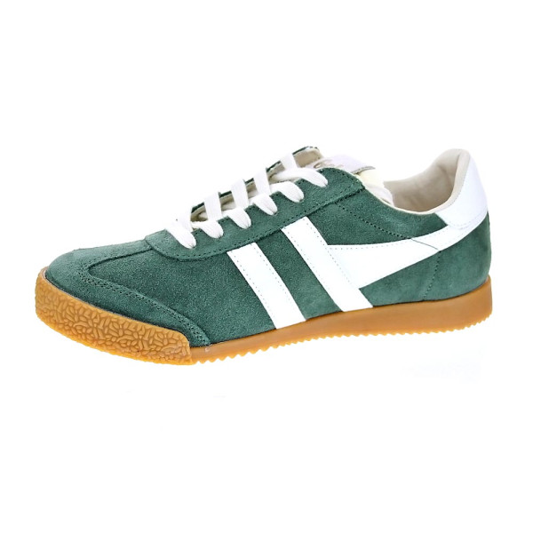 Zapatillas Gola zapatos Mujer modelo Elan Verde Cordón