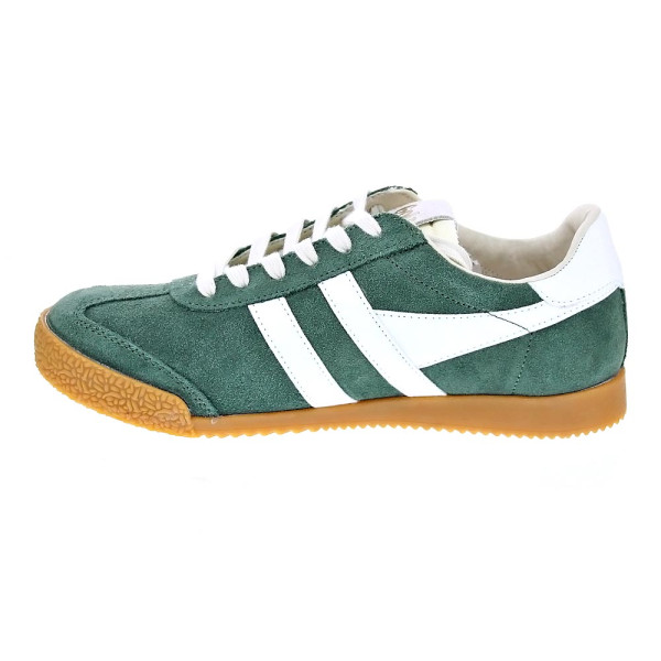 Zapatillas Gola zapatos Mujer modelo Elan Verde Cordón