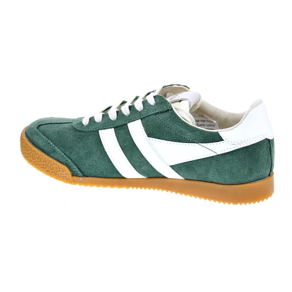 Zapatillas Gola zapatos Mujer modelo Elan Verde Cordón