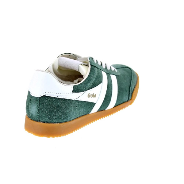 Zapatillas Gola zapatos Mujer modelo Elan Verde Cordón