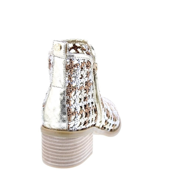 Botines Xti zapatos Mujer modelo 143963 Oro Cremallera