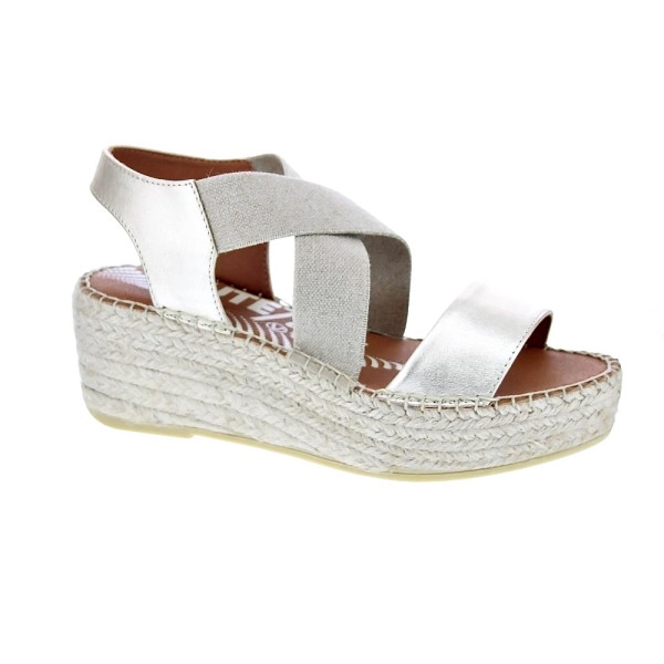 Sandalias Viguera zapatos Mujer modelo Elista Beige Cremallera