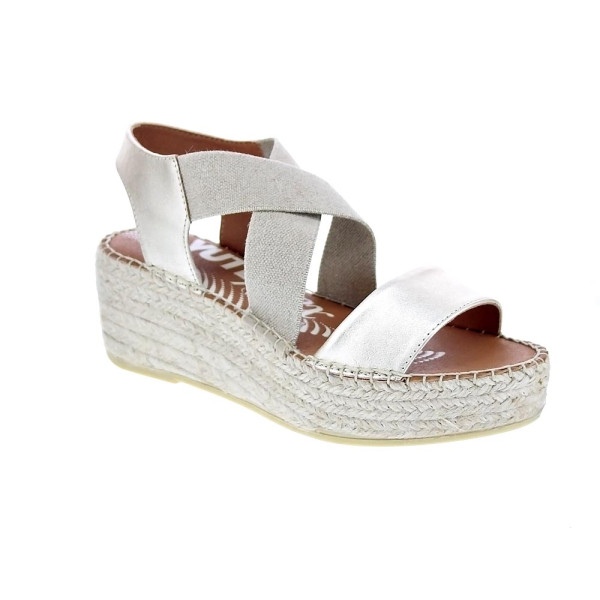 Sandalias Viguera zapatos Mujer modelo Elista Beige Cremallera