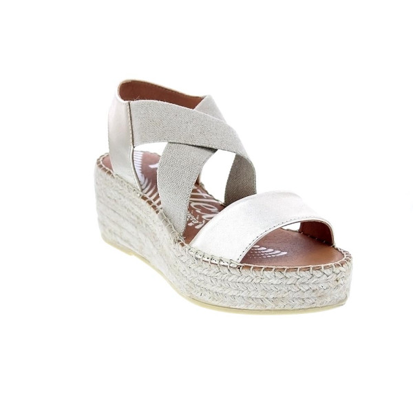 Sandalias Viguera zapatos Mujer modelo Elista Beige Cremallera