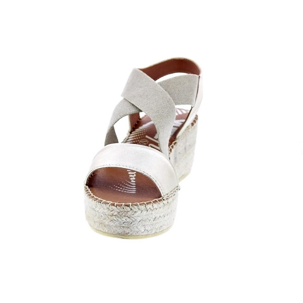 Sandalias Viguera zapatos Mujer modelo Elista Beige Cremallera