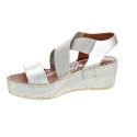 Sandalias Viguera zapatos Mujer modelo Elista Beige Cremallera