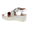 Sandalias Viguera zapatos Mujer modelo Elista Beige Cremallera