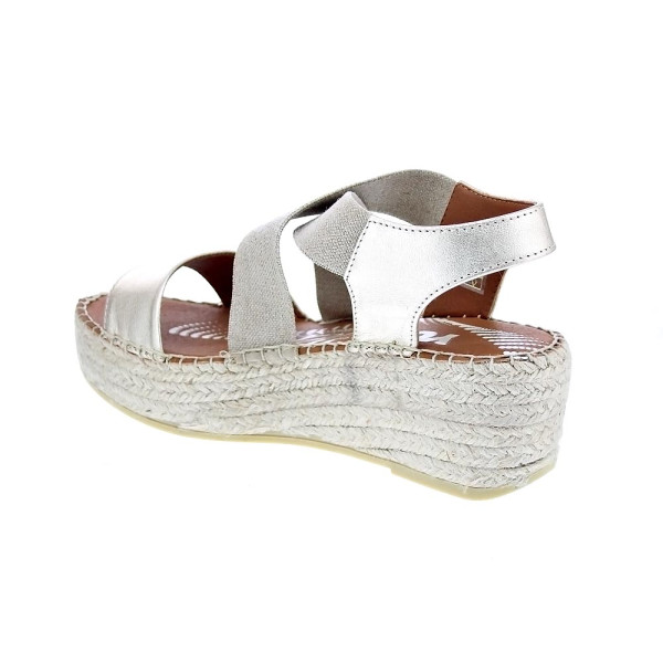 Sandalias Viguera zapatos Mujer modelo Elista Beige Cremallera