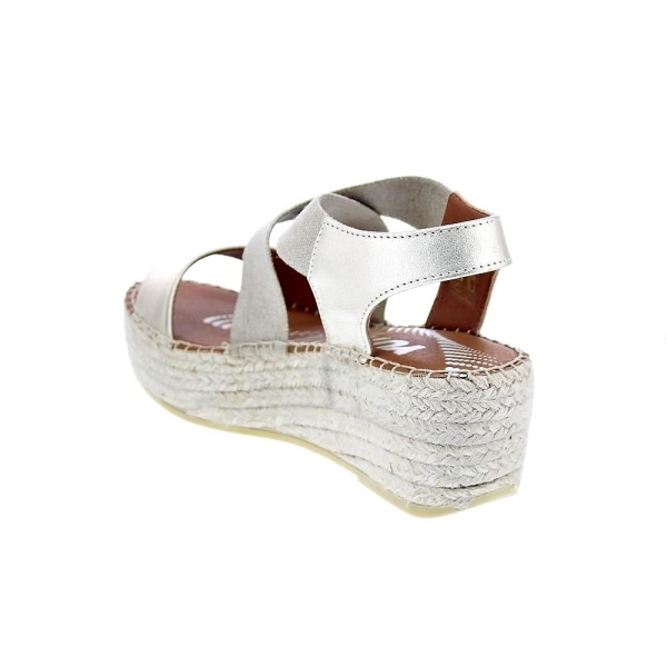 Sandalias Viguera zapatos Mujer modelo Elista Beige Cremallera