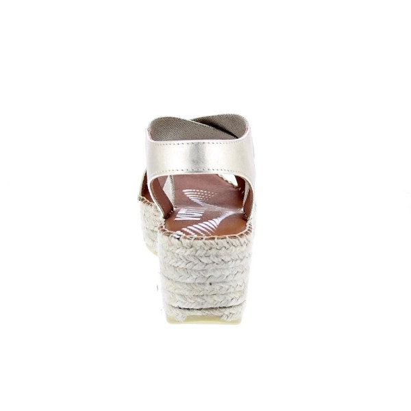 Sandalias Viguera zapatos Mujer modelo Elista Beige Cremallera