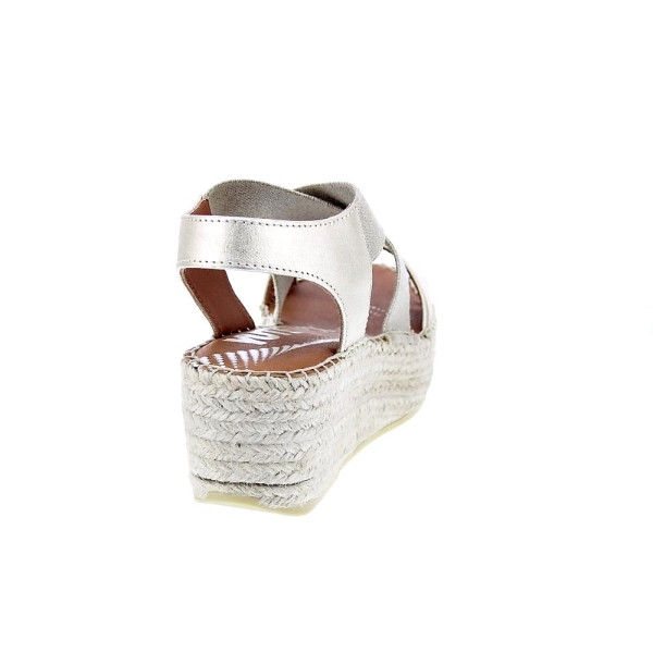 Sandalias Viguera zapatos Mujer modelo Elista Beige Cremallera