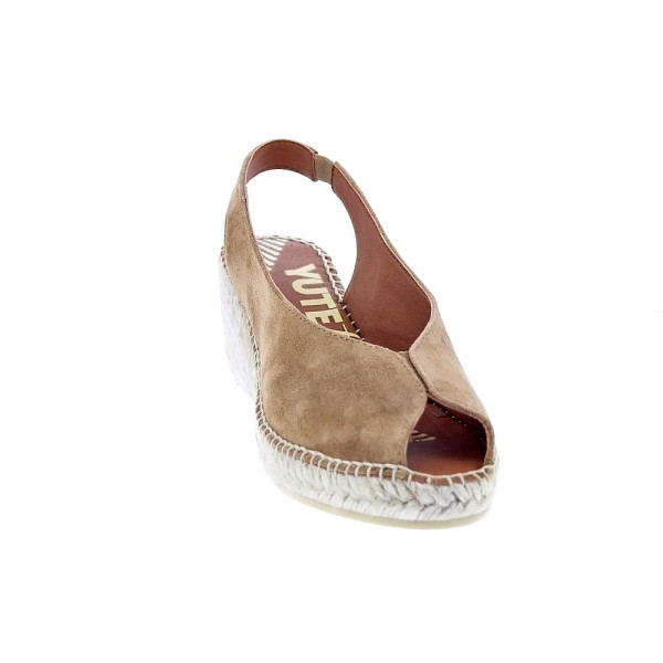 Alpargatas Viguera zapatos Mujer modelo Vitelo Marrón 