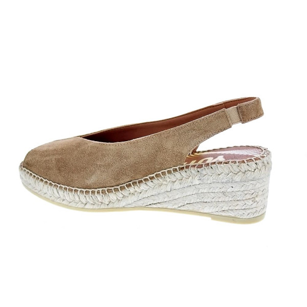 Alpargatas Viguera zapatos Mujer modelo Vitelo Marrón 