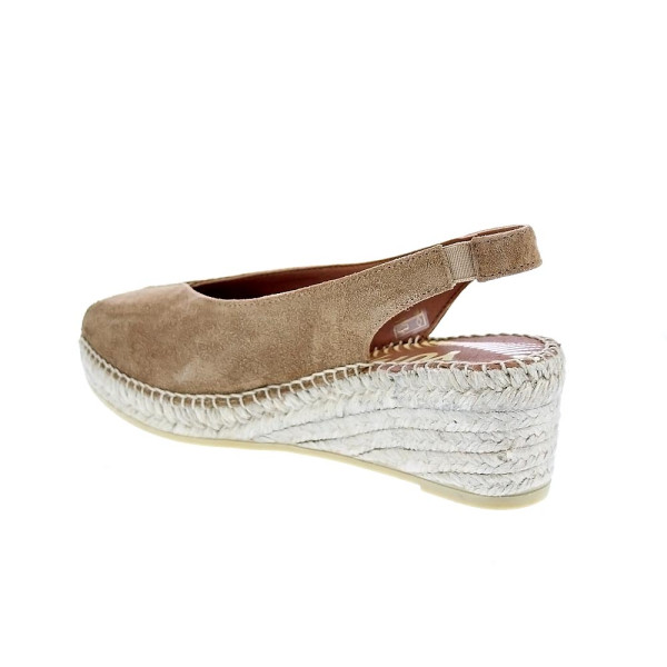 Alpargatas Viguera zapatos Mujer modelo Vitelo Marrón 