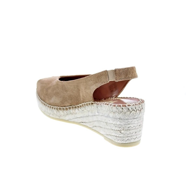 Alpargatas Viguera zapatos Mujer modelo Vitelo Marrón 