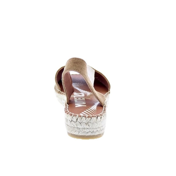 Alpargatas Viguera zapatos Mujer modelo Vitelo Marrón 