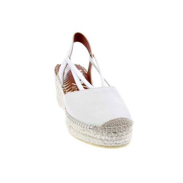 Alpargatas Viguera zapatos Mujer modelo Mars Beige Cremallera