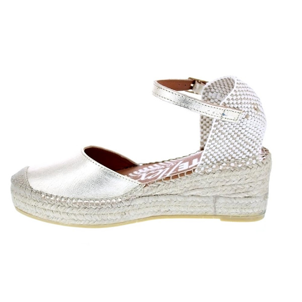 Alpargatas Viguera zapatos Mujer modelo Elista Beige Hebillas