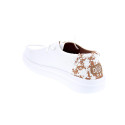 Mocasines Hey Dude zapatos Mujer modelo Wendy Rise Animal Blanco Elástico
