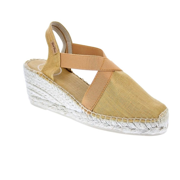 Alpargatas Toni Pons zapatos Mujer modelo Ter Marrón Elástico