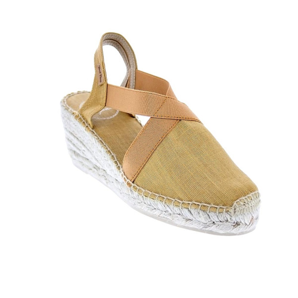 Alpargatas Toni Pons zapatos Mujer modelo Ter Marrón Elástico