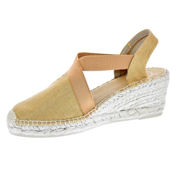 Alpargatas Toni Pons zapatos Mujer modelo Ter Marrón Elástico