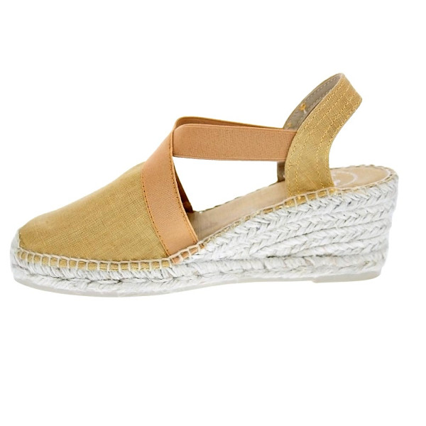 Alpargatas Toni Pons zapatos Mujer modelo Ter Marrón Elástico