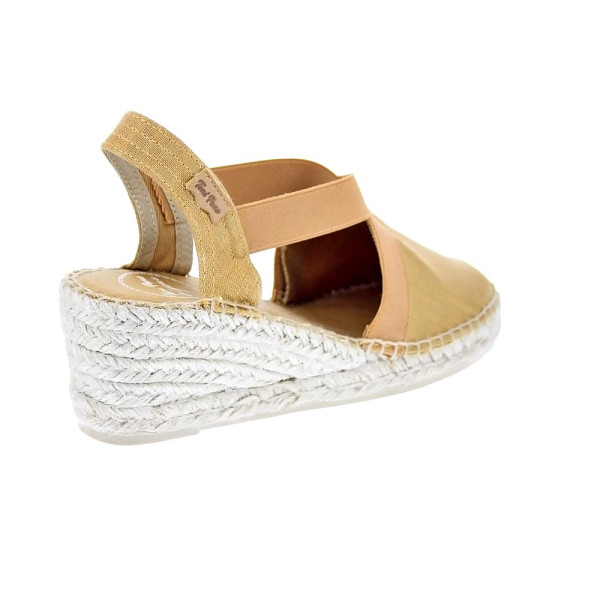 Alpargatas Toni Pons zapatos Mujer modelo Ter Marrón Elástico