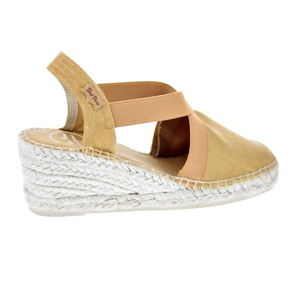 Alpargatas Toni Pons zapatos Mujer modelo Ter Marrón Elástico